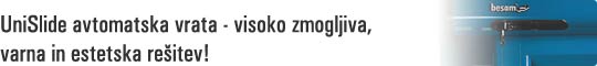 Pogon za drsna vrata Besam UniSlide