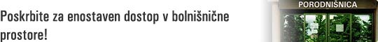 Re�itve za bolni�nice