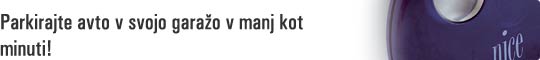 Re�itve za avtomatizacijo gara�nih vrat